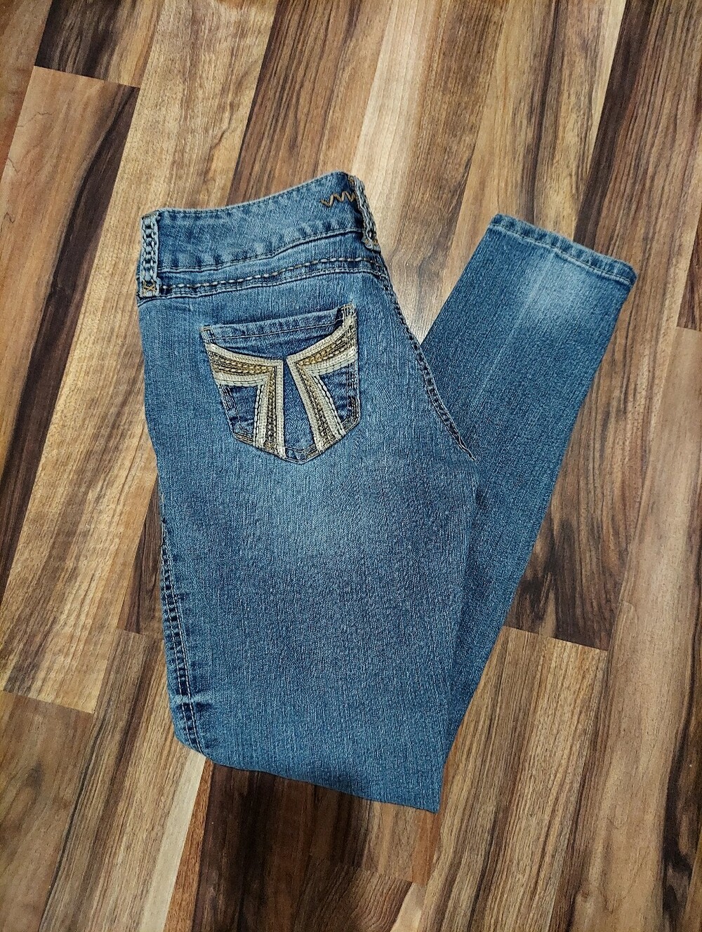 Ladies Seven7 Blue Jean Leggings (Size 29)